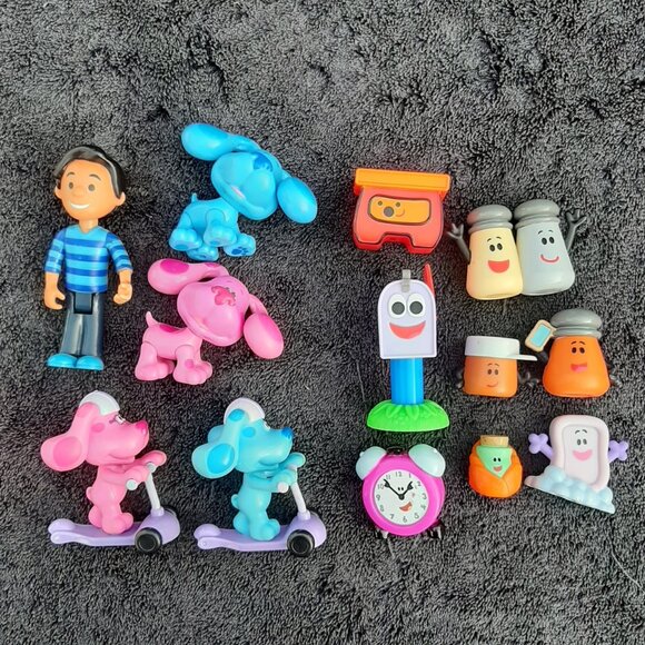 Blues Clues Just Play Figures 13 Pc Lot Josh Mailbox Viacom 2019 - Picture 5 of 7